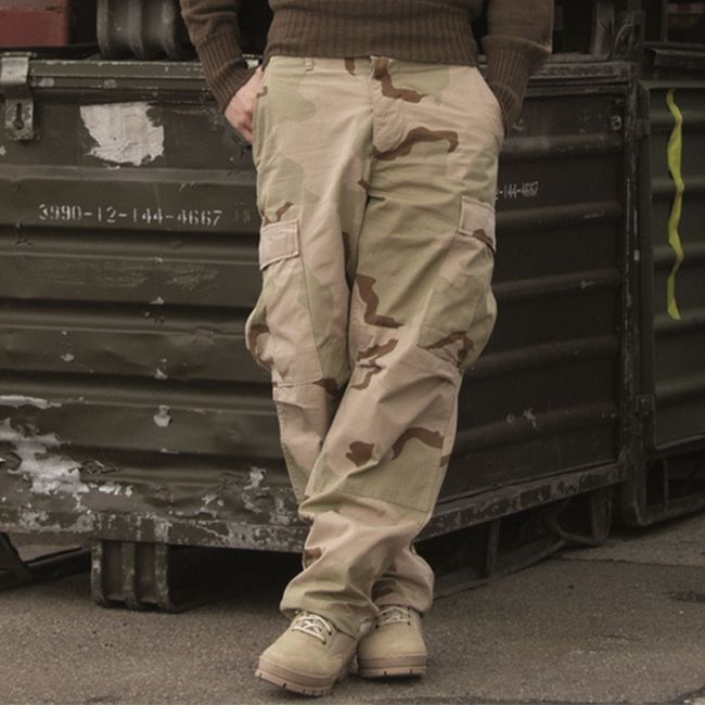 Pantalon ripstop BDU US - Camo Désert - Mil-Tec