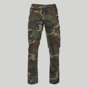 Pantalon ripstop slim BDU US - Woodland - Mil-Tec