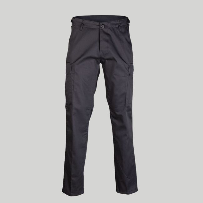 Straight BDU US Ranger broek - Zwart - Mil-Tec