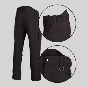 Pantalón táctico Assault - Negro - Mil-Tec