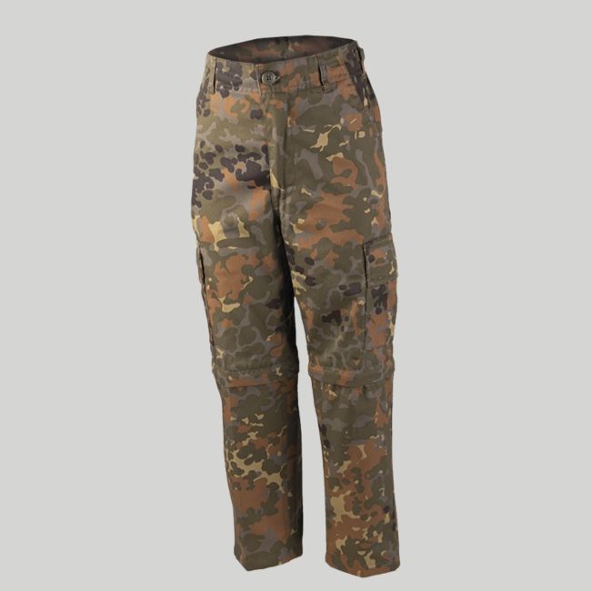 Pantalon zippé BDU enfant - Camo BW - Mil-Tec