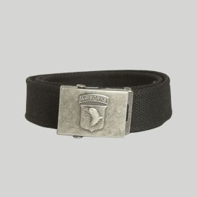 Ceinture avec boucle Airborne 40mm - Noir - Mil-Tec