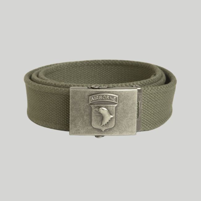 Riem met Airborne gesp 40mm - Olijfgroen - Mil-Tec