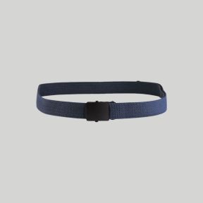 Stoffen US-riem met zwarte gesp - Donkerblauw - Mil-Tec