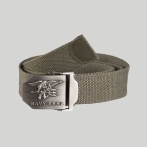Pas płócienny US Navy SEAL 38mm - Zielony Oliwkowy - Mil-Tec