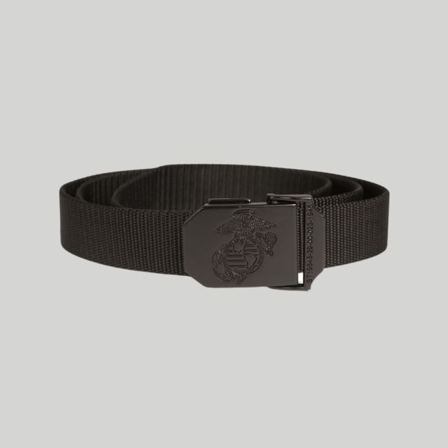 Pas płócienny USMC 30mm - Czarny - Mil-Tec