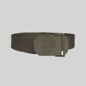Cinto em lona USMC 30mm - Verde Olive - Mil-Tec