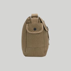 Torba na ramię z płótna w stylu US oliwkowa - Fostex Garments