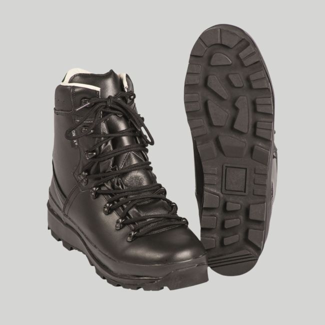 Scarpe da cacciatore alpino BW - Nero - Mil-Tec