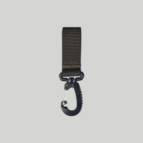 Pasador de cinturón con mosquetón 70mm - Verde Oliva - Mil-Tec