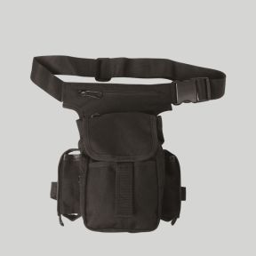 Bolsillo de cinturón/pierna/hombro Multi - Negro - Mil-Tec