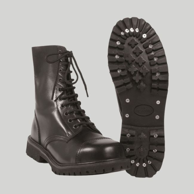 Rangers 10 trous Invader - Noir - Mil-Tec