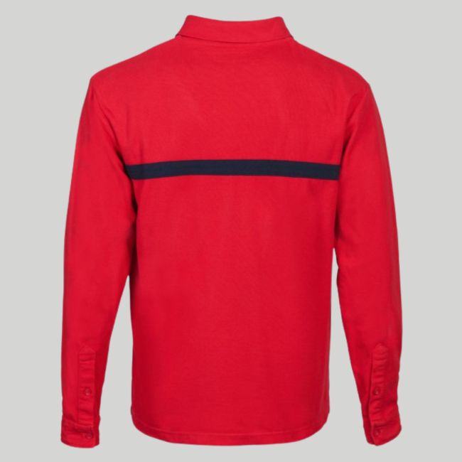Camisa F1 de mangas compridas Segurança Contra Incêndio - Vermelho - CityGuard