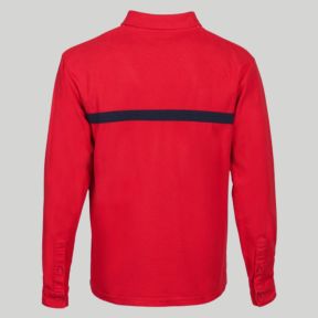 F1 overhemd met lange mouwen Brandveiligheid - Rood - CityGuard