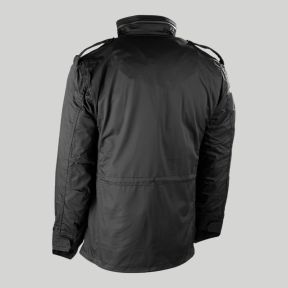 US M65 Jacke mit Futter - Schwarz - Mil-Tec