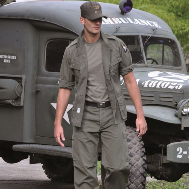Veste US M64 Vietnam - Vert Olive - Mil-Tec