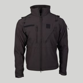 Kurtka softshell SCU14 - Czarny - Mil-Tec