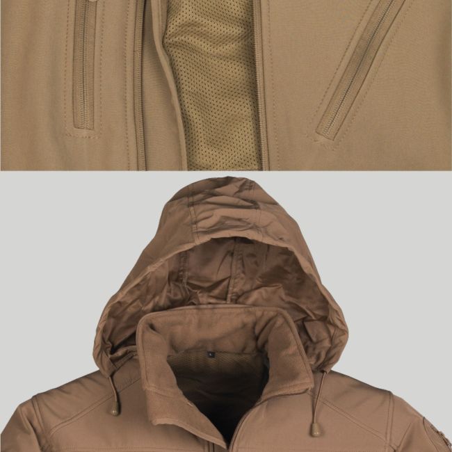Veste softshell SCU14 - Coyote Foncé - Mil-Tec