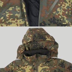 Softshell jack SCU14 - Camo BW - Mil-Tec