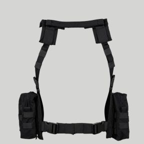 Gilet tactique de poitrine - Noir - 101 Inc