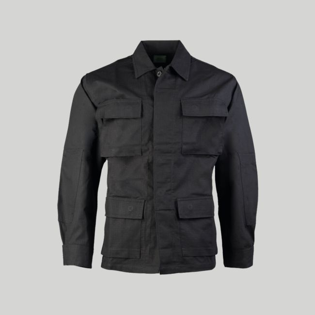 Ripstop-Jacke BDU US - Schwarz - Mil-Tec