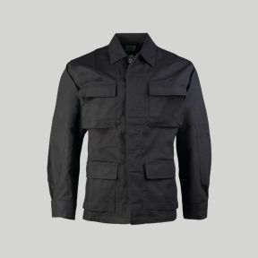 Chaqueta ripstop BDU US - Negro - Mil-Tec