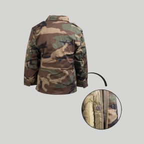 Kurtka M65 dla dzieci - Woodland - Mil-Tec