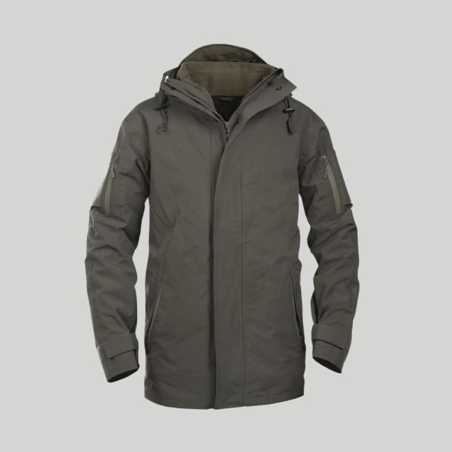 Regenjacke mit Fleecefutter - Ranger Green - Mil-Tec