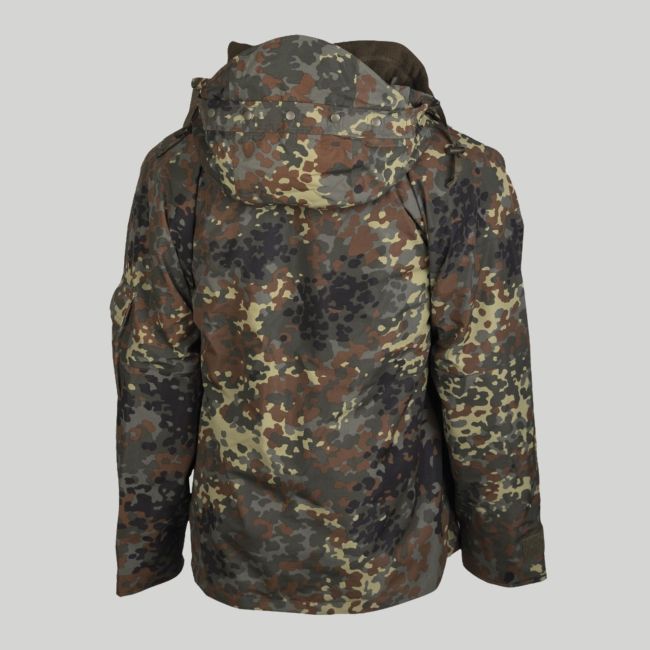 Regenjas met fleece voering - Camo BW - Mil-Tec