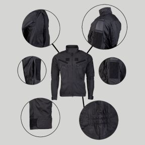 Kampfjacke Chimera - Schwarz - Mil-Tec