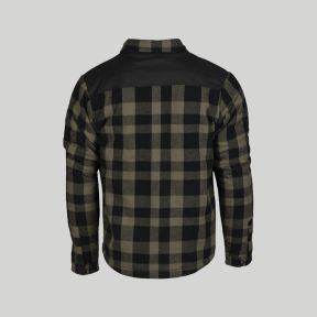 Veste de bûcheron - Noir/Vert Olive - Mil-Tec