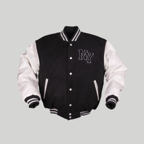 Casaco de basebol NY - Preto/Branco - Mil-Tec