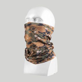 Wielofunkcyjny komin na szyję - Camo Digital Woodland - Mil-Tec