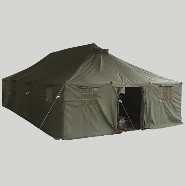 Tente militaire en polyester 10x4,8m - Vert Olive - Mil-Tec