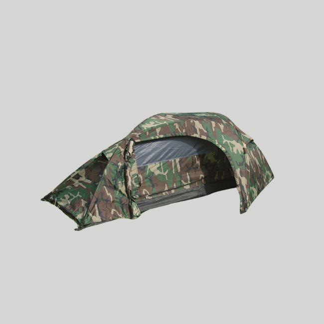 Tenda para 1 pessoa Recom - Woodland - Mil-Tec