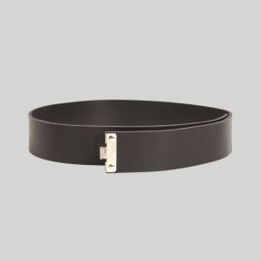 Cinto RW em couro dividido 45mm - Preto - Mil-Tec