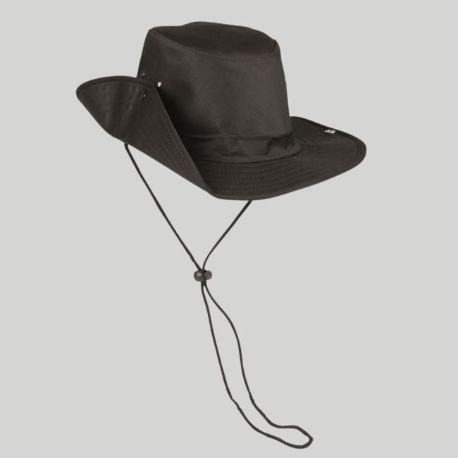 Chapeau de brousse - Noir - Mil-Tec