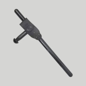Draaibare tonfa-houder Copland - Zwart - GK