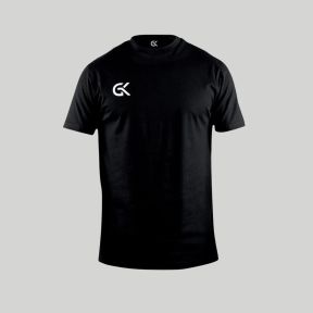 T-Shirt mit Logo - Schwarz - GK