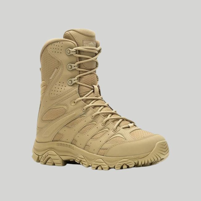 Chaussures MOAB 3 Tactical 8" ZIP WP - Coyote - Merrell
