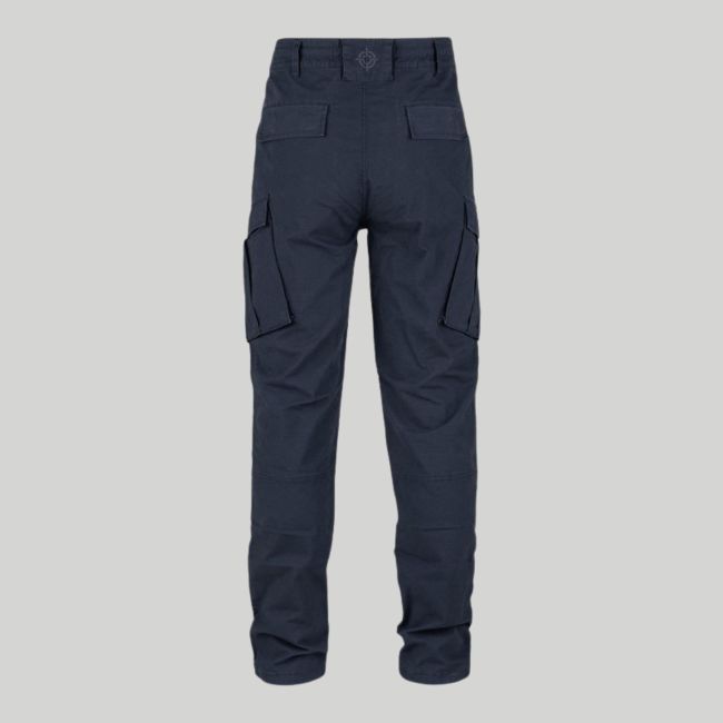 Spodnie BDU rozciągliwe z ripstop slim fit - Granatowy - Fostex Garments