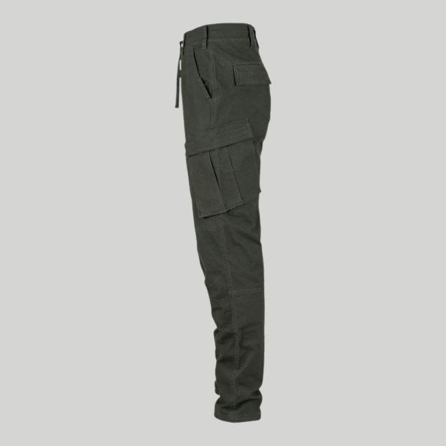 BDU-broek rekbaar in ripstop slim fit - Groen - Fostex Garments