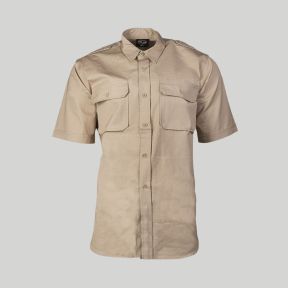 Tropisch overhemd met korte mouwen - Khaki - Mil-Tec