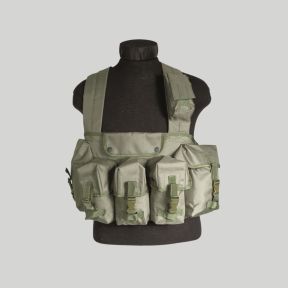 Chest-rig 6 zakken - Olijfgroen - Mil-Tec