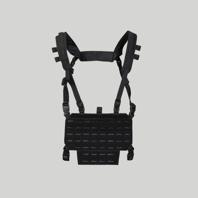 Chest-rig Laser Cut - Nero - Mil-Tec