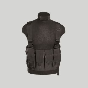 Chest-rig magazijnhouder - Zwart - Mil-Tec