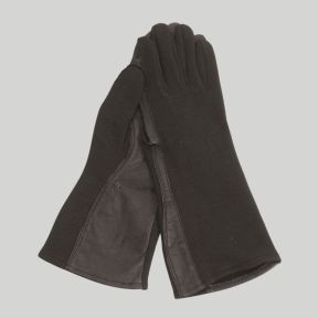 Gants de pilote US résistants au feu - Noir - Mil-Tec