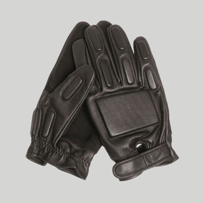 Guanti in pelle - Nero - Mil-Tec