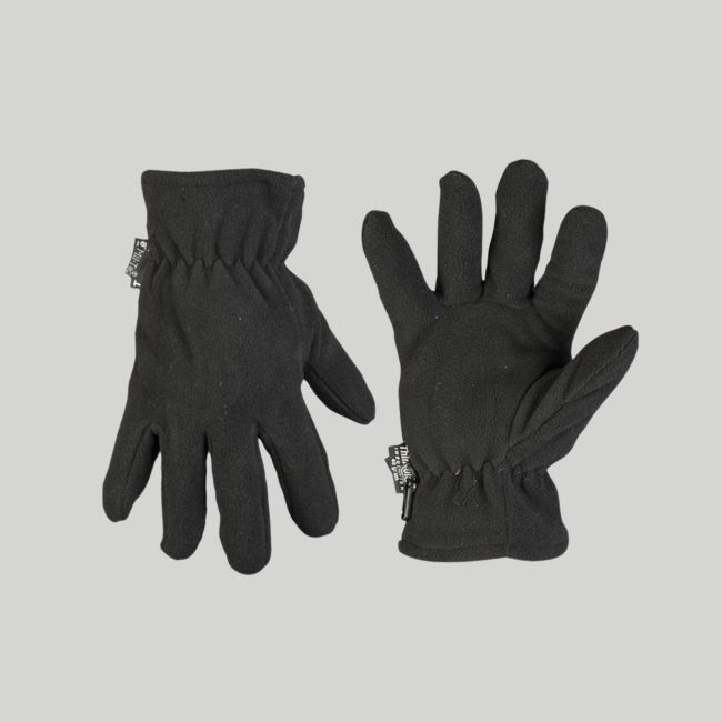 Fleece-Handschuhe Thinsulate™ - Schwarz - Mil-Tec