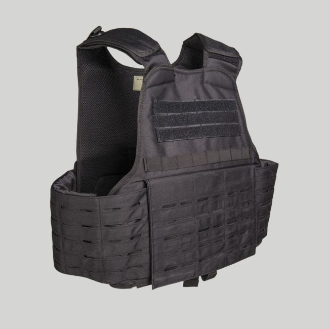 Gilet Carrier Laser Cut - Noir - Mil-Tec